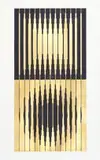 Victor Vasarely, Geometric Composition, colour screenprint