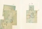 Judith Mason, Patchwork, Scarecrow I and II, a pair