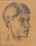 François Krige, Portrait of a Young Man