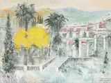 Gail Kathleen van Lingen, South of France, oil on canvas