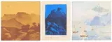 Allerley Glossop, A portfolio of twenty-six linocuts and one watercolour