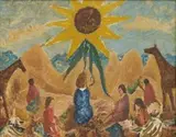 Reginald Turvey, Sunflower Worshipping