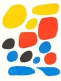Untitled, from the deluxe edition of Flight portfolio by Alexander Calder, colour lithograph, sold Apr 2015