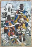 George Enslin, Ndebele Women, oil on canvas