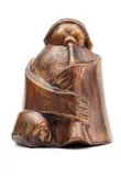 Michael Fleischer, The Trumpeter, bronze with a brown patina
