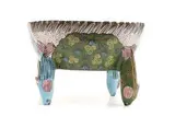 Ardmore Ceramic Studio, Four-legged bowl with fish motif
