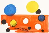 Landscape by Alexander Calder, colour lithograph, sold Apr 2015