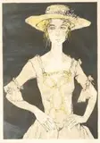 Jean Jansem, Woman with Hands on Hips