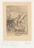 Pierre-Auguste Renoir, Le Chapeau Épinglé, 1894, drypoint etching