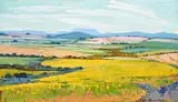 Spring Landscape by Piet van Heerden, oil on canvas laid down on board, sold Jun 2015