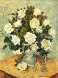 Terence McCaw, Still Life with White Roses
