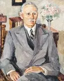 Alfred Bernard Sumner, the artist's father by Maud Sumner, oil on canvas, sold Jun 2015