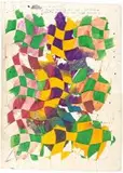 Homage to Matisse & Changing Symbols by Christo Coetzee, tempera on paper, offered Jun 2015