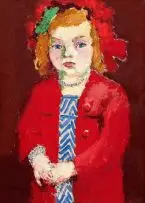 Kees van Dongen, Dolly au collier d'argent, oil on canvas