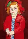 Kees van Dongen, Dolly au collier d'argent, oil on canvas