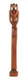 Lippy (Israel-Isaac) Lipshitz, Mother and Child, carved yellowwood