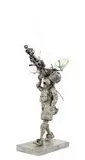 Willie Bester, Child Soldier, welded metal and found objects