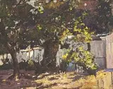 Nita Spilhaus, Shaded Farmyard