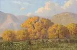 Jan Ernst Abraham Volschenk, Pear Trees in their Autumn Pride