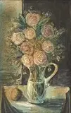 Christo Coetzee, Still Life with Roses