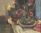 Sidney Goldblatt, Still Life with Roses