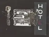 Hotel by Deborah Bell and Robert Hodgins William Kentridge, pen, ink, charcoal and collage, sold Nov 2014