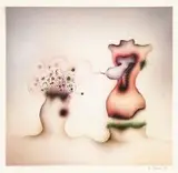 Norman Catherine, Untitled: Torso, airbrush