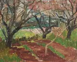 Freida Lock, Landscape with Trees