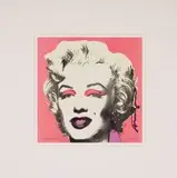Andy Warhol, Marilyn Monroe, Castelli Graphics Invitation, 1981, colour lithograph