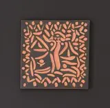 Neptune by Pablo Picasso, partially glazed terracotta tile, sold Nov 2014
