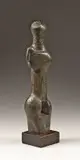Mother and Child by Edoardo Villa, bronze with a brown patina, mounted on a wooden base, sold Nov 2014