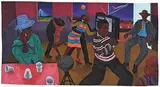Zwelethu Mthethwa, Good Times, pastel on paper