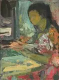 Jean Welz, Girl Reading