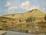 Cecil Thornley Stewart, Konfile, Outubeni, oil on canvas laid down on board