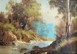 Dino Paravano, River Landscape