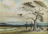 Christopher Tugwell, Landscape with Tree and Aloes