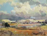Ruth Squibb, Landscape with Mine Dumps