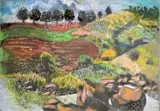 Karkloof Summer by Nichola Alice Leigh, pastel on paper, sold Apr 2014
