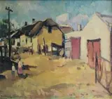 Herbert Coetzee, Figures on a Road