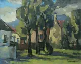 James Thackwray, Back Yard Washing Line