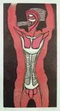 Shaka by Cecil Skotnes, colour woodcut, sold Apr 2014