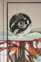 Eagle Eye by Armando Baldinelli, colour lithograph, sold Apr 2014