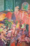 Gregory John Kerr, Edge of the Studio, acrylic on canvas