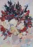 Jean Welz, Still Life with Spring Flowers