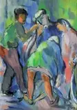 Kenneth Baker, Selling Fish on the Street