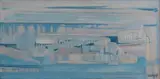 Larry Scully, Blue Reef, oil on canvas