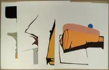 Ernst de Jong, A Portfolio of Four Abstract Landscapes, colour screenprints, in a paper portfolio