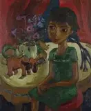 Iris Ampenberger, Seated Girl