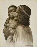 Gerard Bhengu, Mother and Baby