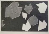 Richard Penn, Field of View Lii, monoprint and chine collé